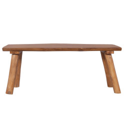 Banc de jardin 120 cm Bois de teck solide