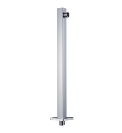 Bras de support de douche Carré Inox 201 Argenté 40 cm