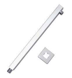 Bras de support de douche Carré Inox 201 Argenté 40 cm