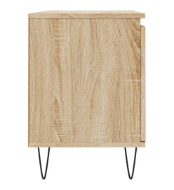 Meuble TV chêne sonoma 104x35x50 cm bois d'ingénierie