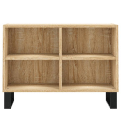 Meuble TV chêne sonoma 69,5 x 30 x 50 cm bois d'ingénierie