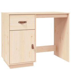 Bureau 95x50x75 cm Bois massif de pin