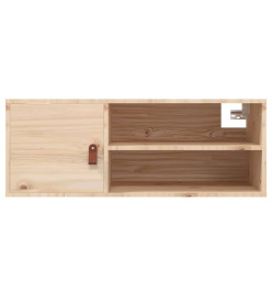 Armoires murales 2 pcs 80x30x30 cm Bois de pin massif