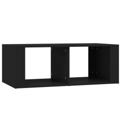 Table basse Noir 100x50x36 cm Bois d'ingénierie
