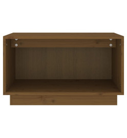 Meuble TV Marron miel 60x35x35 cm Bois de pin massif