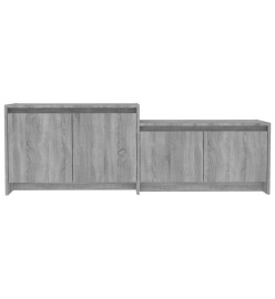 Meuble TV Sonoma gris 146,5x35x50 cm Aggloméré