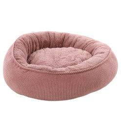 FLAMINGO Lit pour chien fermeture éclair Colette Rond 46 cm Rose