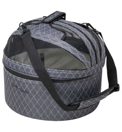 Jack and Vanilla Sac de transport pour animaux de compagnie Bizou Gris