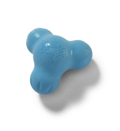 West Paw Jouet pour chiens avec Zogoflex Tux Aqua Bleu S