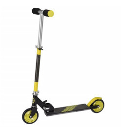 XQ Max Trottinette pliable avec frein à pied Noir et vert citron