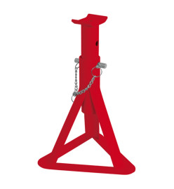 Carpoint Ensemble de support d'essieu 2 pièces 2000 kg Rouge