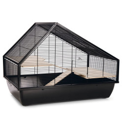 Beeztees Cage pour rongeurs Boas 76x46x57 cm Noir