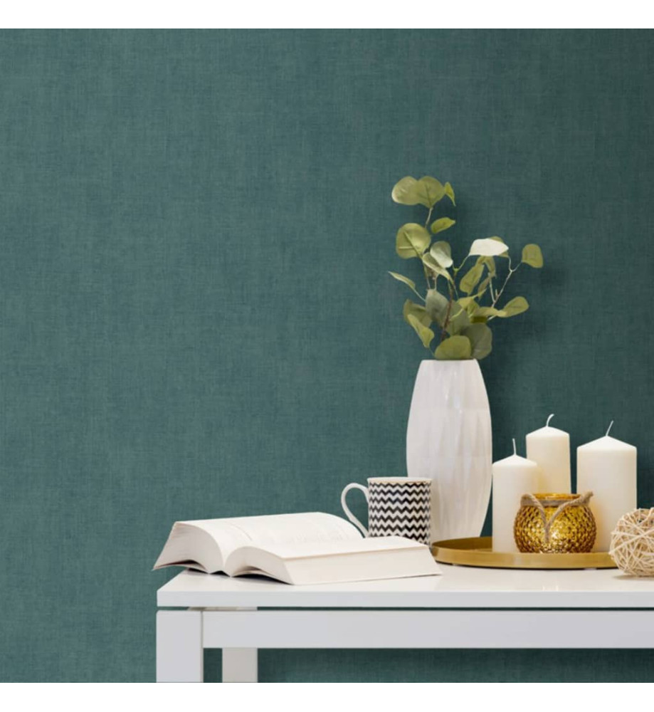 DUTCH WALLCOVERINGS Papier peint simple Vert