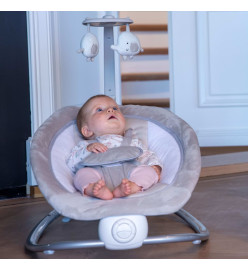 Bo Jungle Balancelle bébé B-Rocker Moby Beige