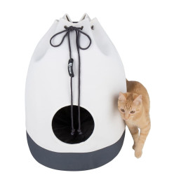 DISTRICT70 Lit/sac pour chats CASA Gris foncé