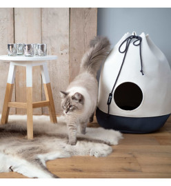 DISTRICT70 Lit/sac pour chats CASA Gris foncé