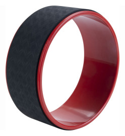 Pure2Improve Roue de yoga 30 cm Noir et rouge