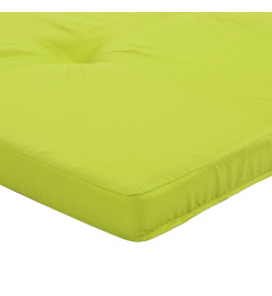 Coussins de chaise longue lot de 2 vert vif tissu oxford