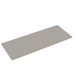 Tapis de couloir aspect sisal taupe 80x200 cm