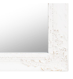 Miroir sur pied Blanc 40x160 cm