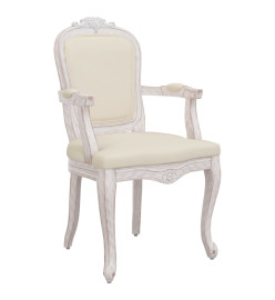 Chaises à manger 2 pcs beige 62x59,5x100,5 cm lin