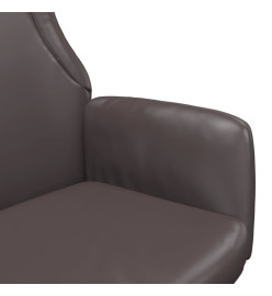 Chaise de relaxation Marron Similicuir