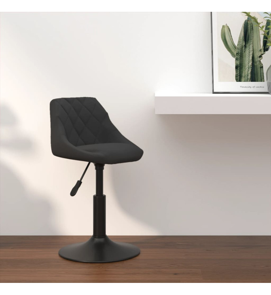 Tabouret de bar Noir Velours