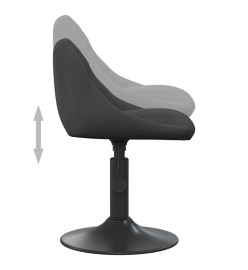 Tabouret de bar Noir Velours