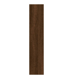 Étagère murale Chêne marron 90x16x78 cm Bois d'ingénierie