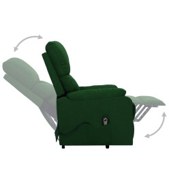 Fauteuil Vert foncé Tissu