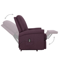 Fauteuil Violet Tissu