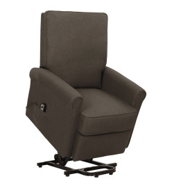 Fauteuil Marron foncé Tissu