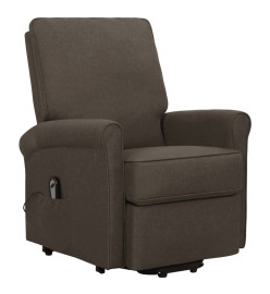 Fauteuil Marron foncé Tissu