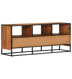 Meuble TV 110x30x45 cm Bois d'acacia massif