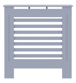 Cache-radiateur MDF Gris 78 cm