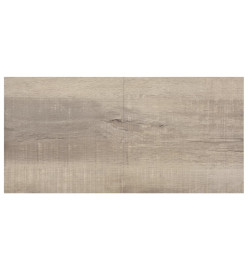 Planches de plancher autoadhésives 55 pcs PVC 5,11 m² Taupe