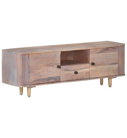 Meuble TV 118x30x40 cm Bois d'acacia massif