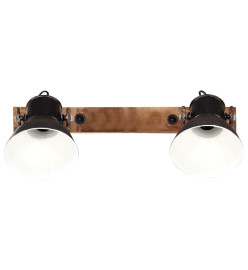 Lampe murale industrielle Noir 45x25 cm E27