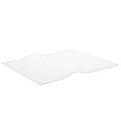 Protecteur de table transparent 100x90 cm 1,6 mm PVC