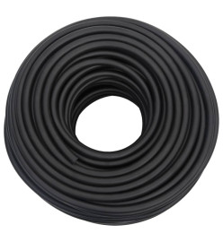 Tuyau d'air hybride noir 0,6" 20 m caoutchouc et PVC