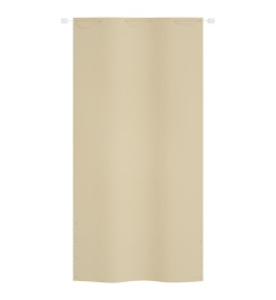 Écran de balcon Beige 120x240 cm Tissu Oxford