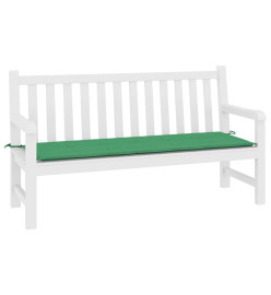 Coussin de banc de jardin vert 200x50x3 cm tissu oxford