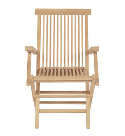 Meuble à dîner de jardin 9 pcs 180-280x100x75 cm Teck massif
