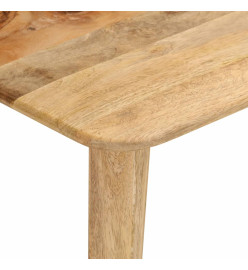 Banc 160x40x45 cm bois massif de manguier