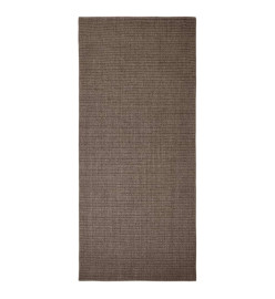 Tapis en sisal pour griffoir marron 66x150 cm