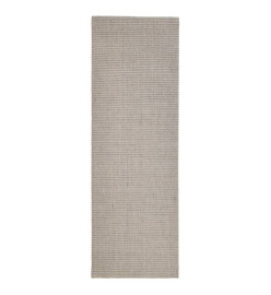 Tapis en sisal pour griffoir sable 66x200 cm