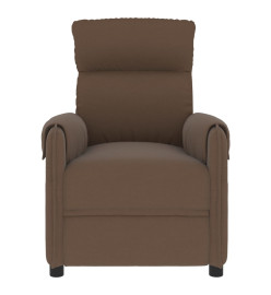 Fauteuil de massage Marron Tissu