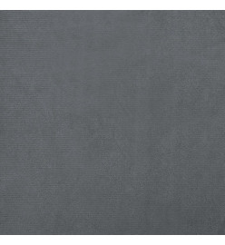 Canapé pour enfants gris foncé 70x45x26,5 cm velours