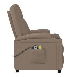 Fauteuil de massage électrique Cappuccino Similicuir