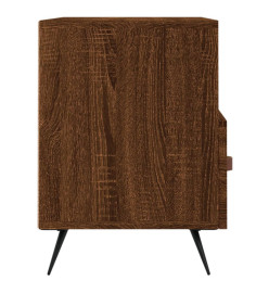 Meuble TV Chêne marron 80x36x50 cm Bois d'ingénierie